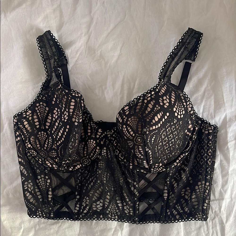 Victoria’s Secret Black Lace Bralette
